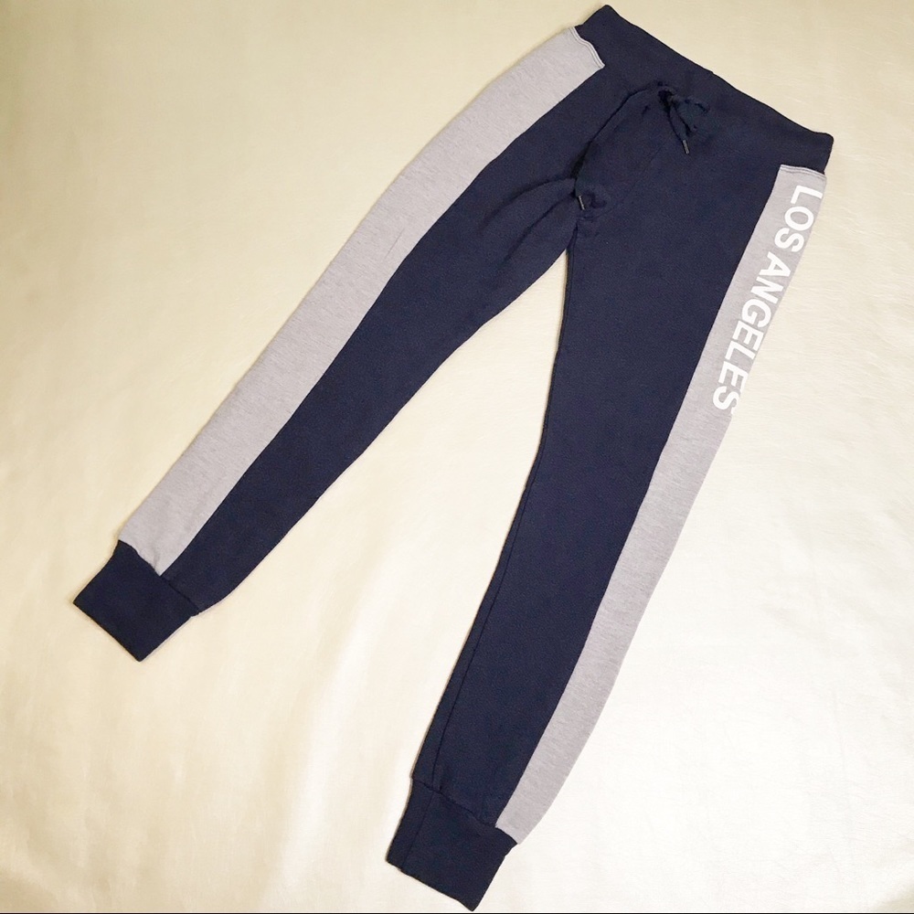 Soul cycle x Sundry navy pull on joggers medium - Picture 4 of 10